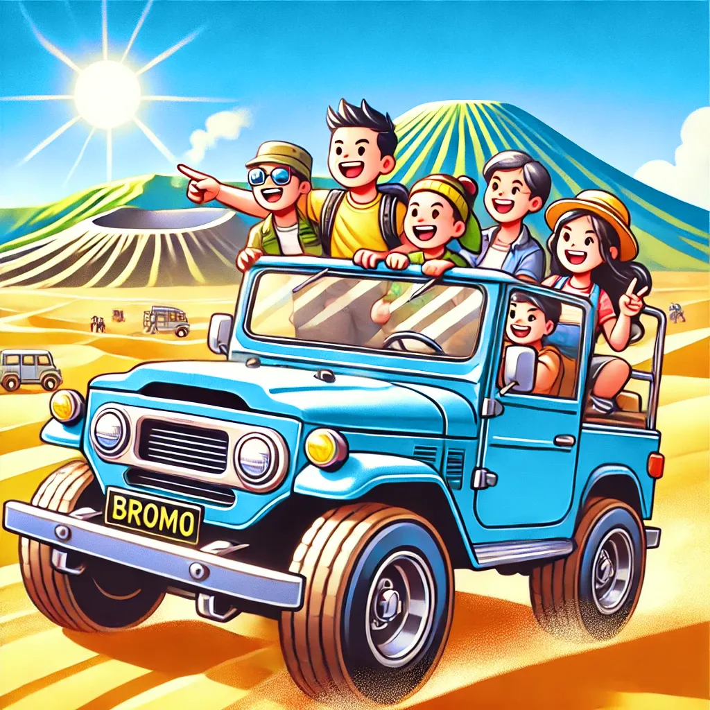 Jeep Bromo Murah Terbaik
